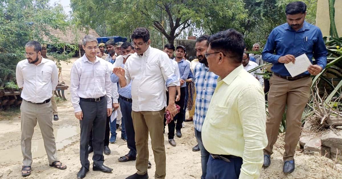 नोडल अधिकारी ने कस्तूरबा गांधी विद्यालय मलवां का किया दौरा
