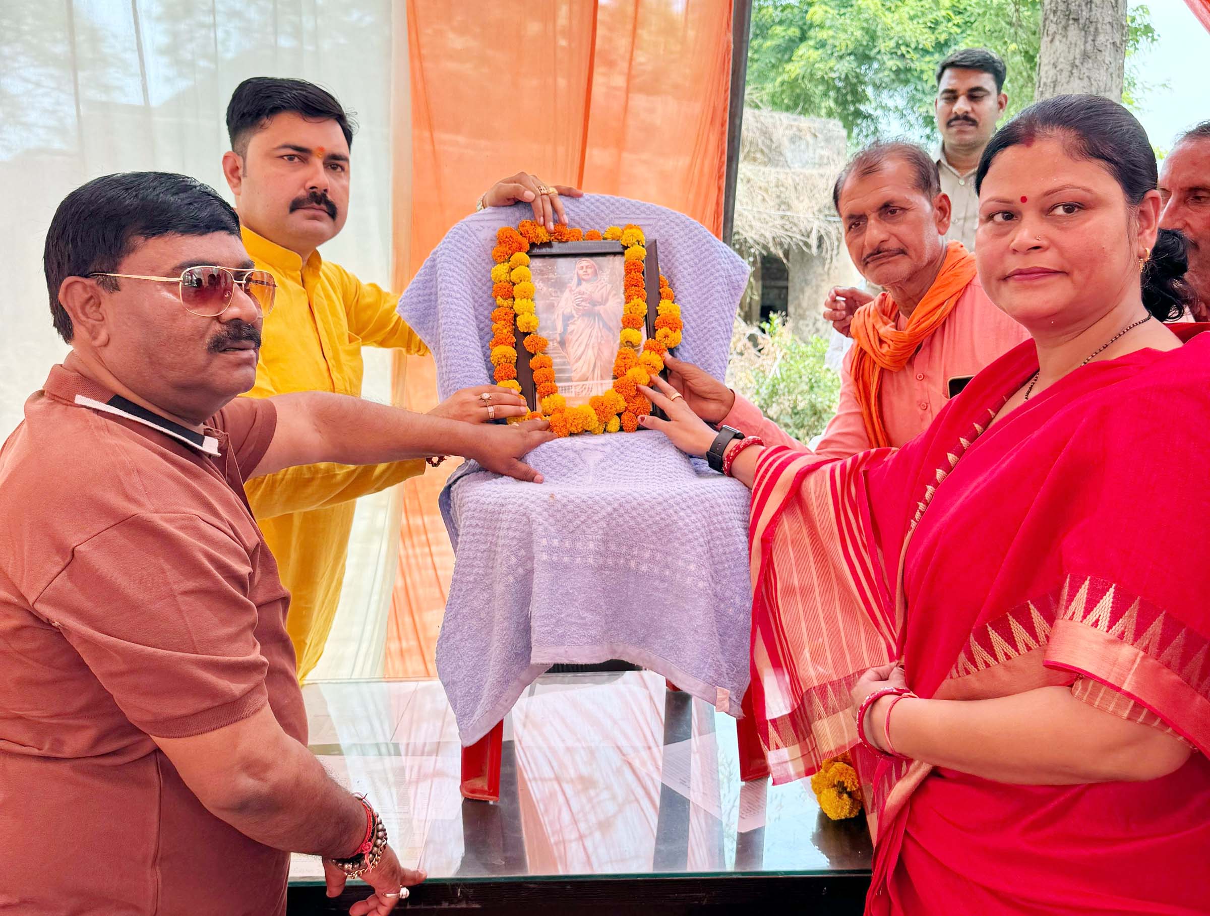 महिला सम्मेलन में अहिल्याबाई जी के जीवन पर डाला प्रकाश
