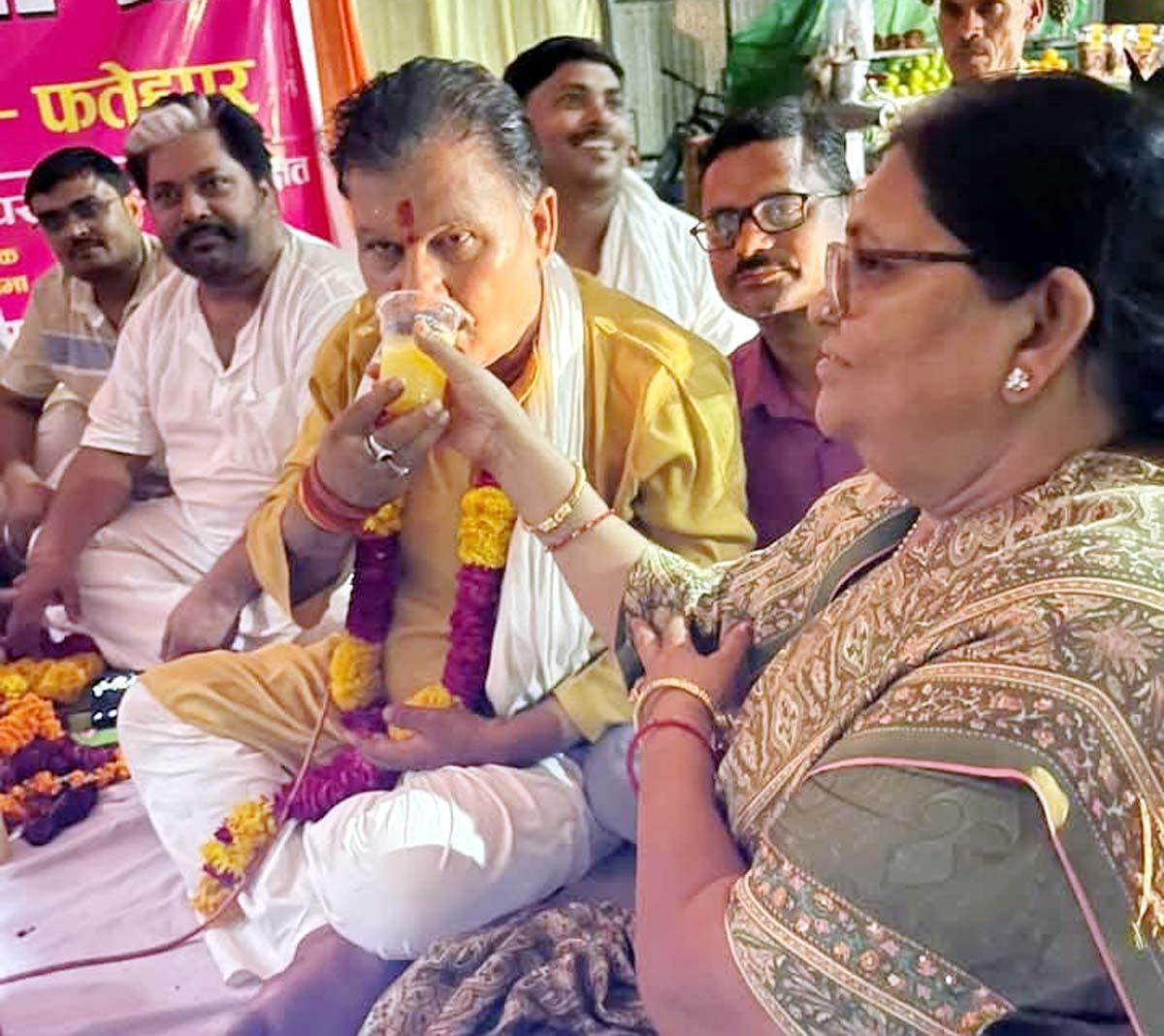 विधायक ने पीडब्ल्यूडी अधिकारियों को फटकार लगा रोड का किया सर्वे