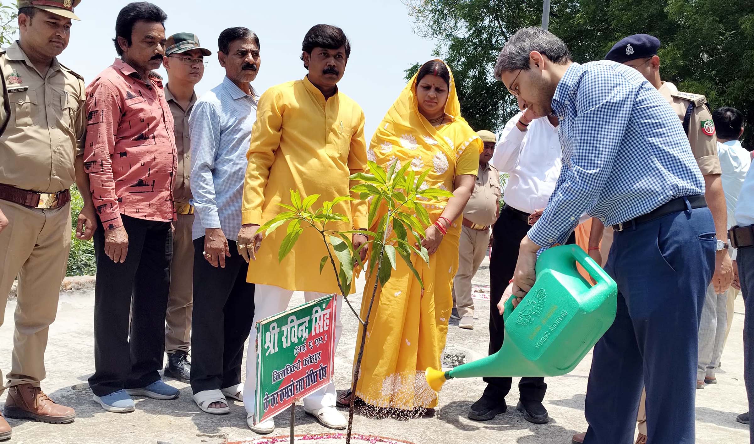 प्लास्टिक प्रदूषण की समाप्ति की थीम पर हुई गोष्ठी में वृक्षों का बताया महत्व