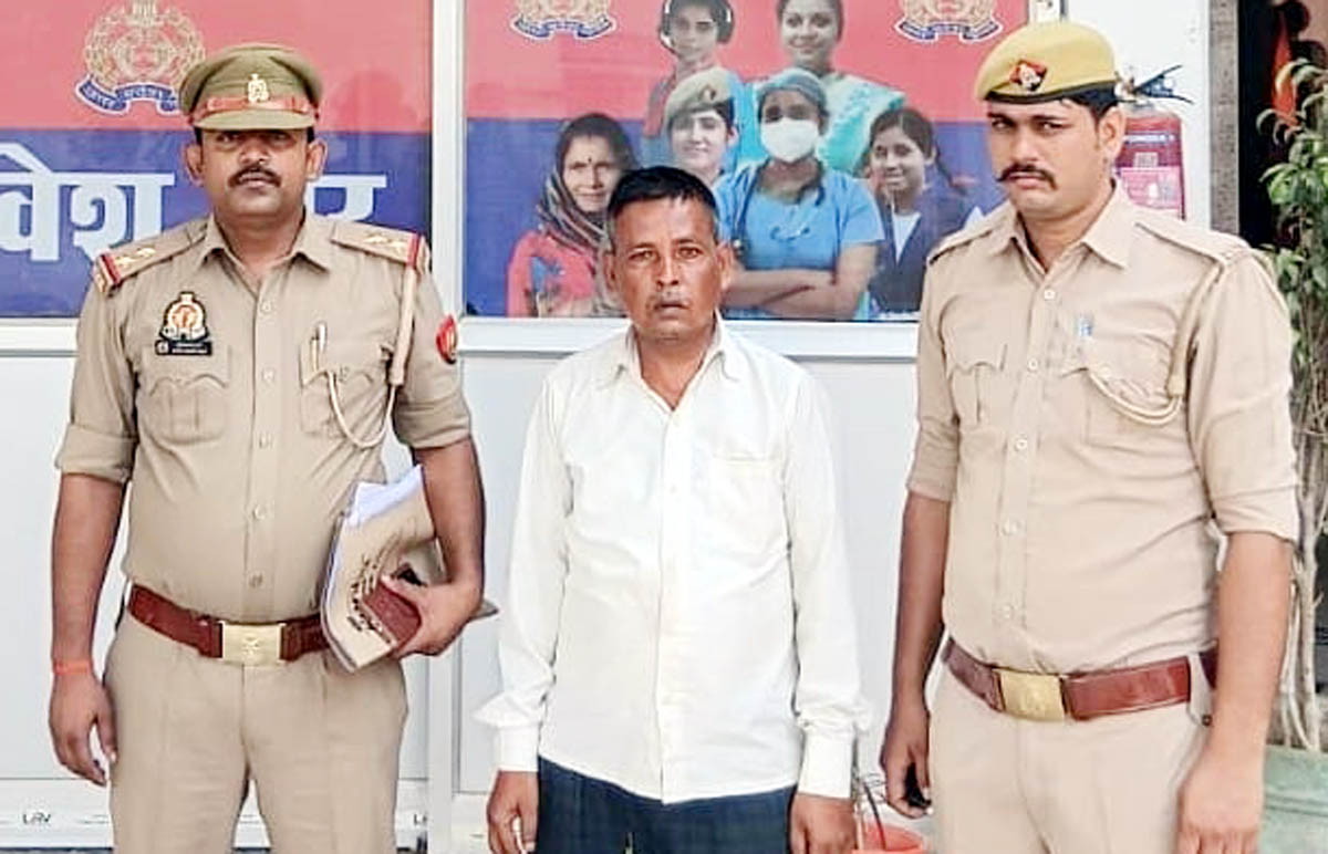 पुलिस ने टप्पेबाज को किया गिरफ्तार, कार्रवाई कर न्यायालय भेज दिया
