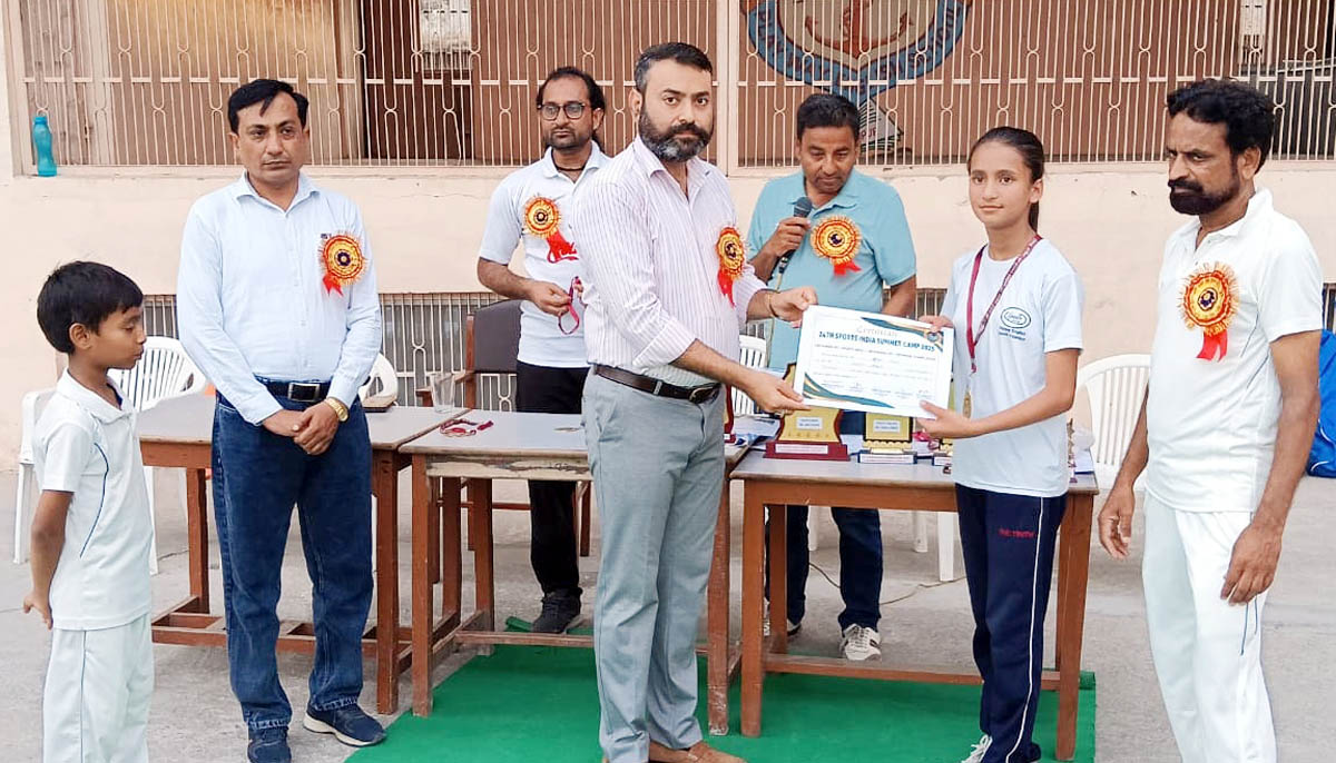 प्लेवे में चल रहे समर स्पोर्ट्स कैंप का हुआ समापन