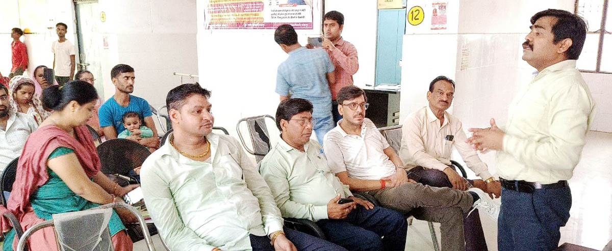सीएचसी हसवा में हुआ नशा मुक्त जागरूकता कार्यक्रम