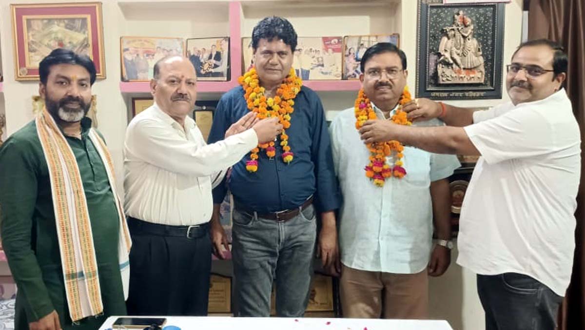 अंजुम फिर जिलाध्यक्ष व दिनेश नगर अध्यक्ष मनोनीत