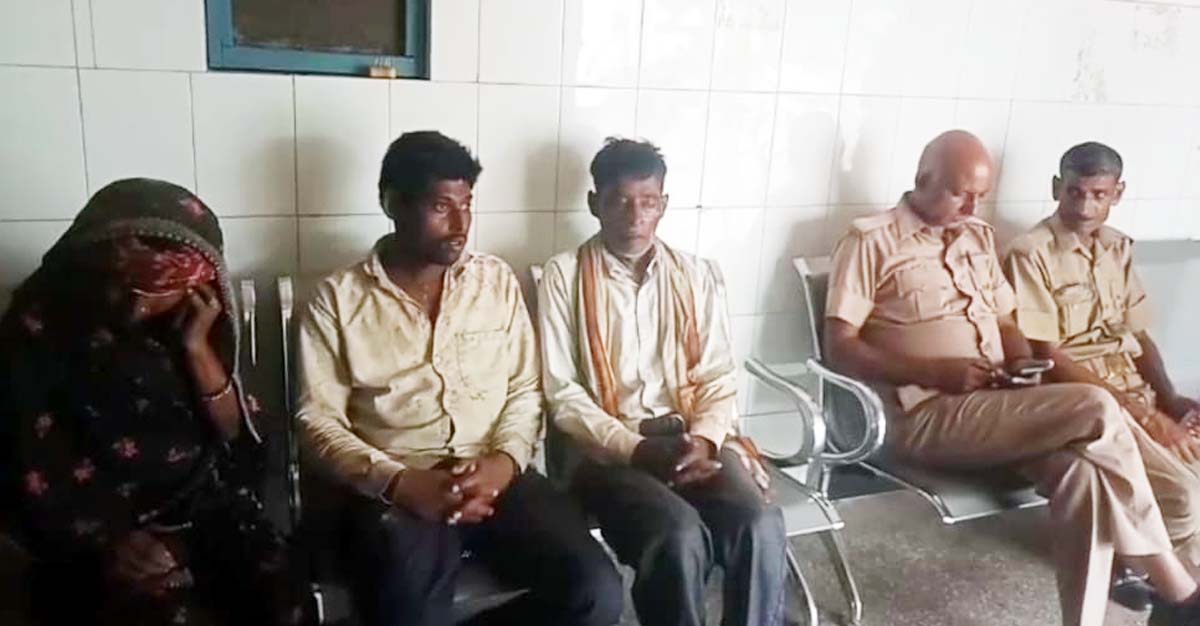 एक महिला सहित चार लोग घायल, अस्पताल में भर्ती
