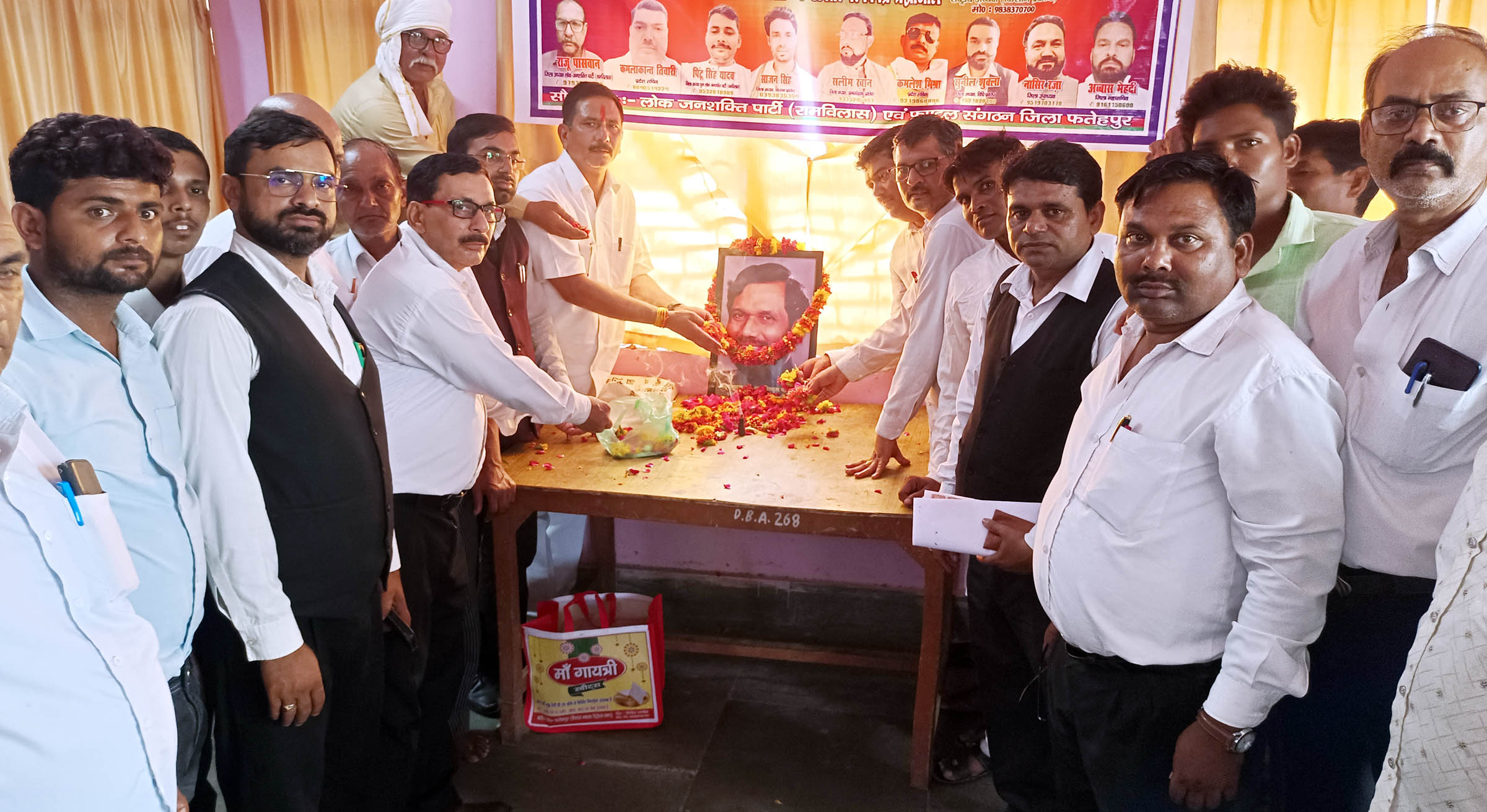 दलितों एवं वंचितों की आवाज थे स्व. राम विलास पासवान: धर्मेंद्र