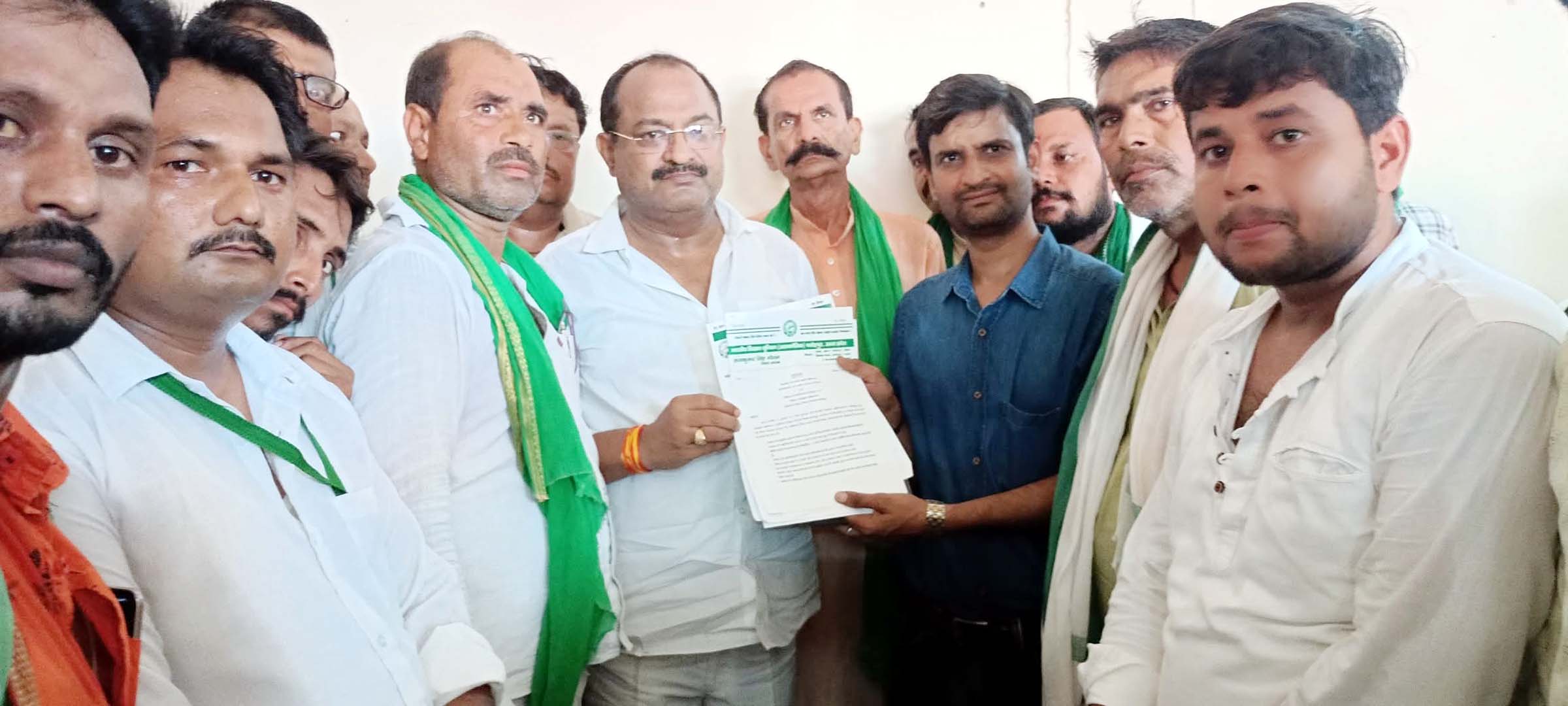 भाकियू अराजनैतिक का धरना दूसरे दिन समाप्त, मिला आश्वासन