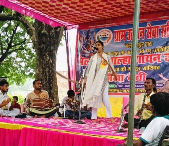 ग्राम उत्थान सेवा समिति जसराजपुर द्वारा श्रावण माह के पावन पर्व पर मेला