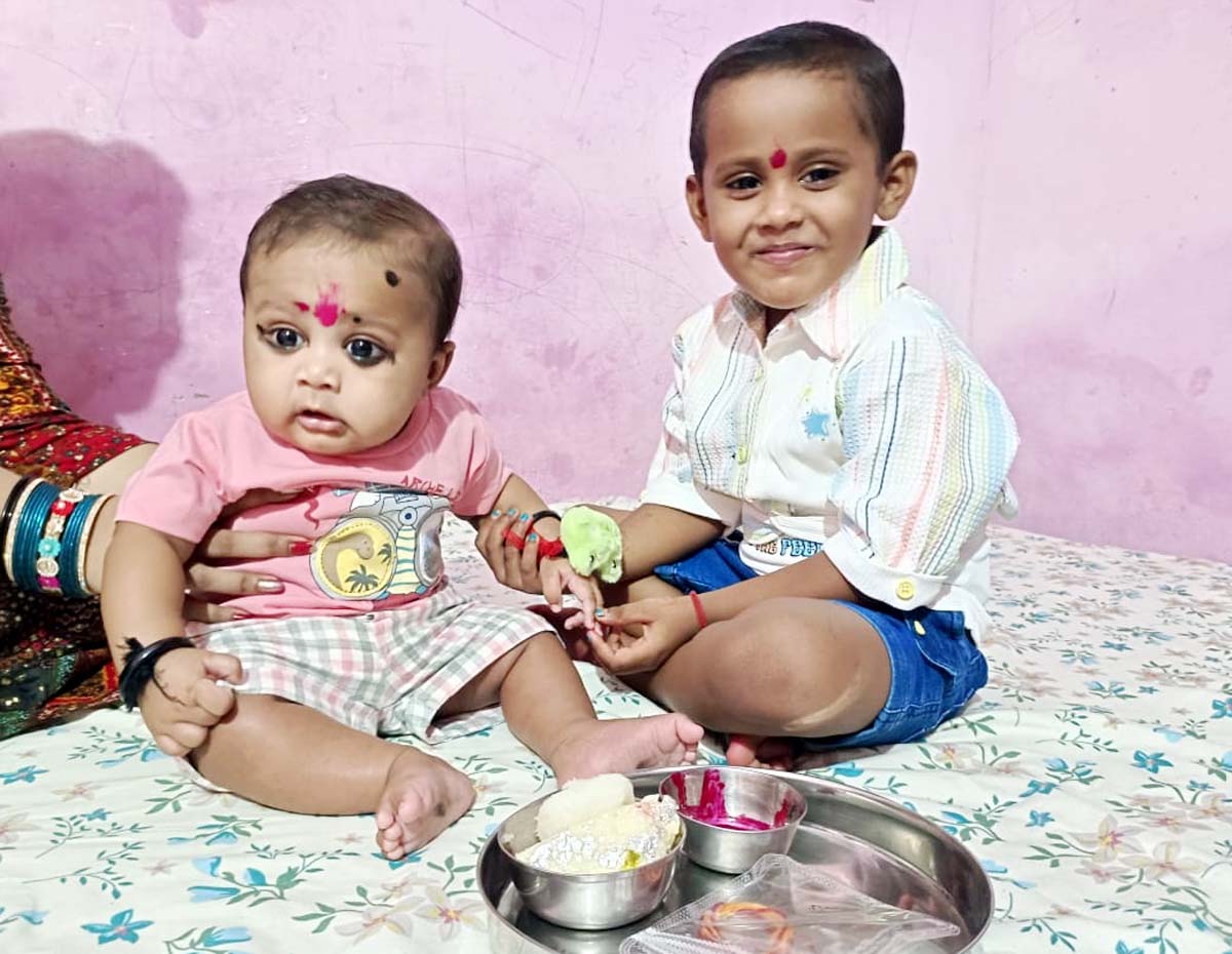 भइया मेरे राखी के बंधन को न भुलाना….नीरा बहनों ने भी मनाया पर्व