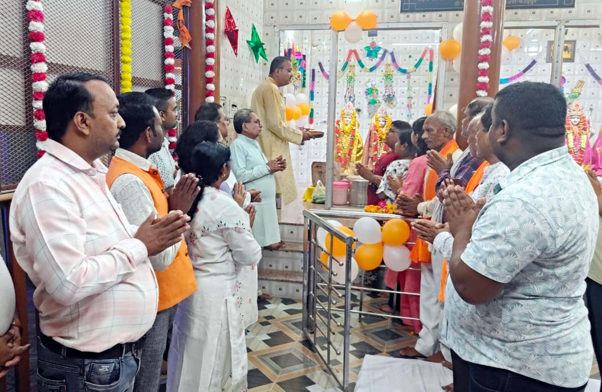 श्री मोटेश्वर महादेव मंदिर में मनाया श्रीकृष्ण जन्माष्टमी पर्व