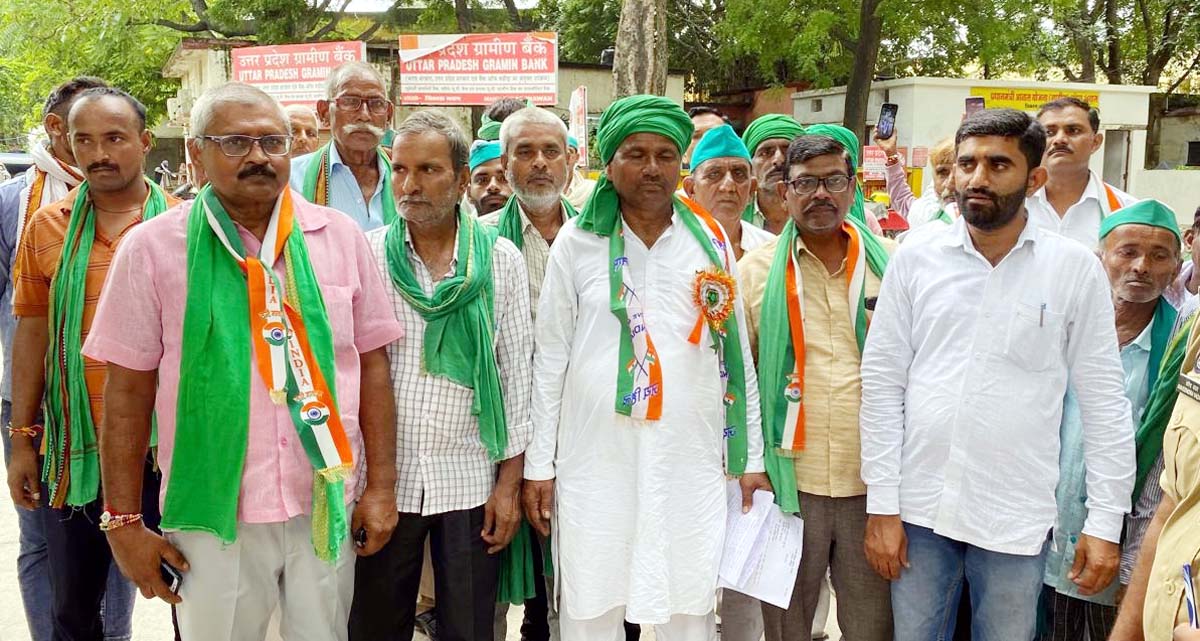अमेरिका के थोपे गए टैरिफ का भाकियू ने किया विरोध