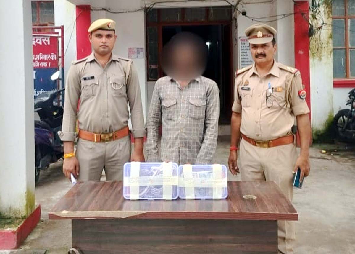 चोरी के जेवरात व नकदी के साथ एक गिरफ्तार, कार्रवाई कर भेजा न्यायालय