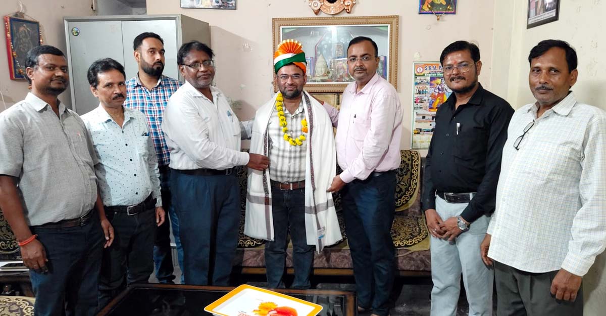 नवमनोनीत प्रदेश उपमहामंत्री का किया स्वागत