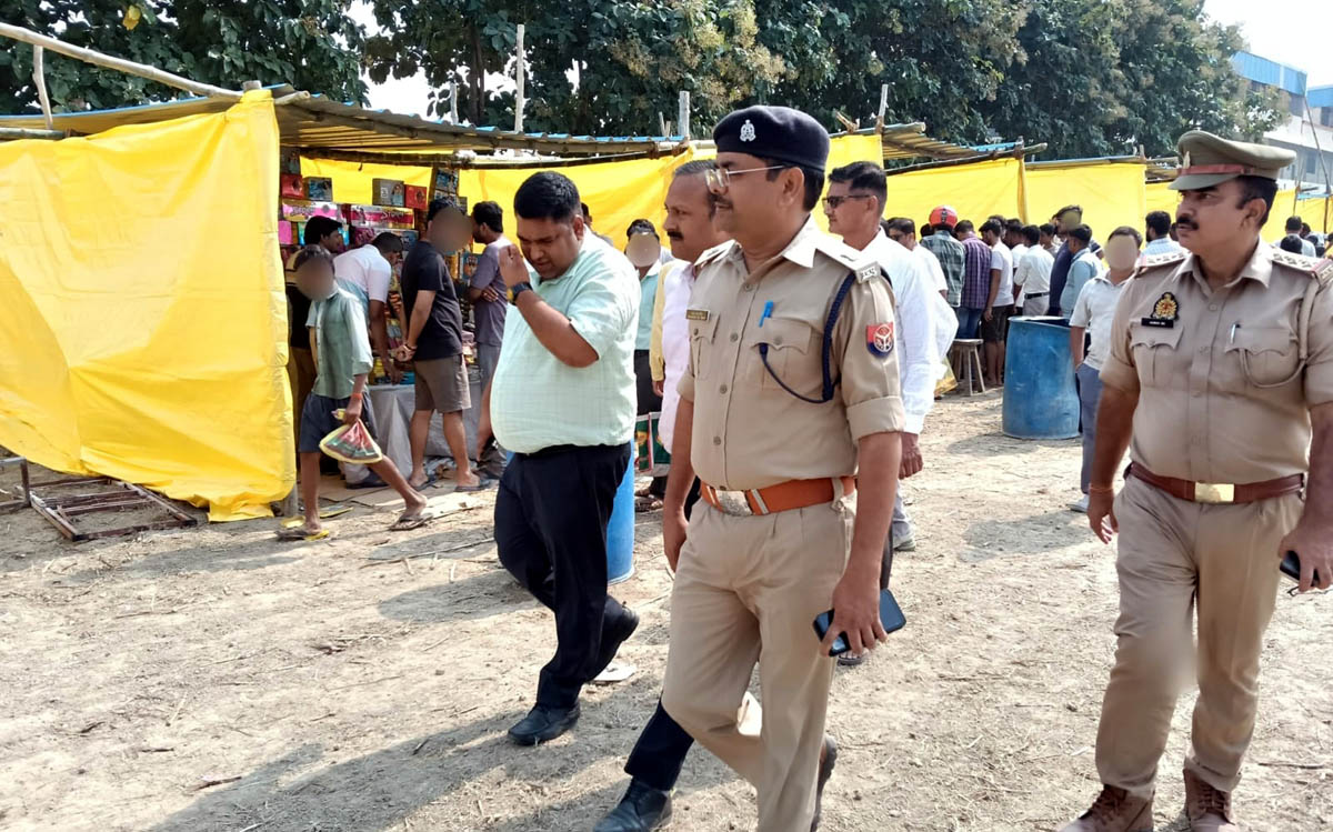  पटाखा मंडी अग्निकांड को लेकर पुलिस प्रशासन सतर्क