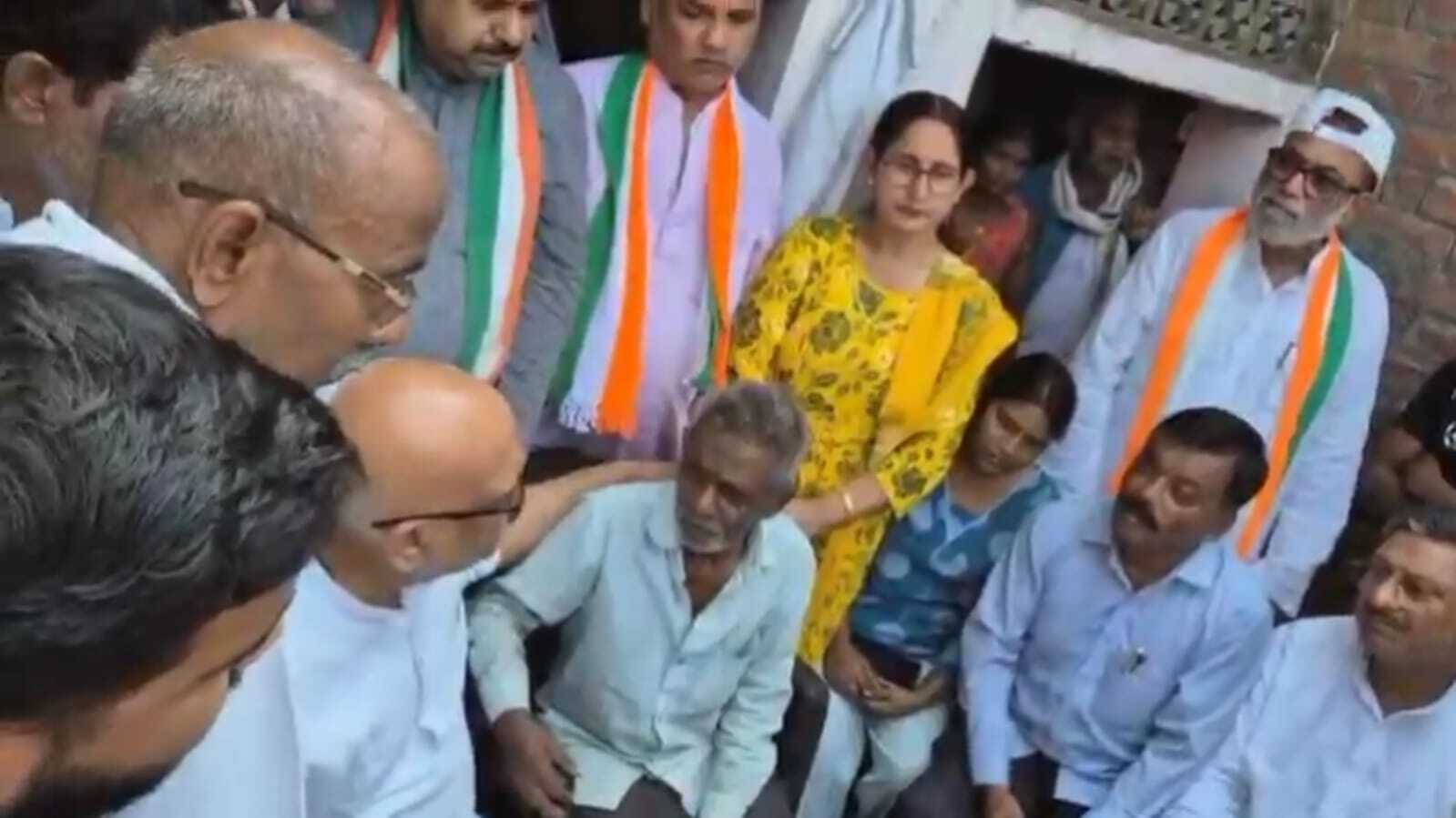 पीड़ित परिवार के साथ खड़ी है कांग्रेस, न्याय दिलाकर ही लेगी दम : अजय राय