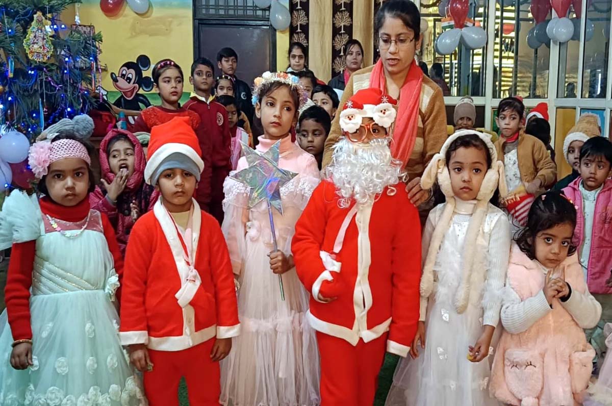 एसएस इंटरनेशनल स्कूल में बच्चों ने मचाया धमाल