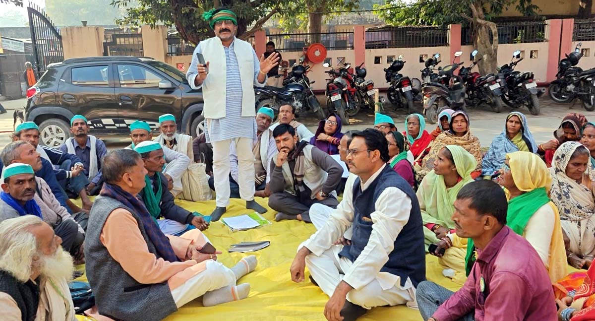 समस्याएं हल नहीं हांेगी तो भेड़ बकरियों के साथ करेंगे आंदोलन