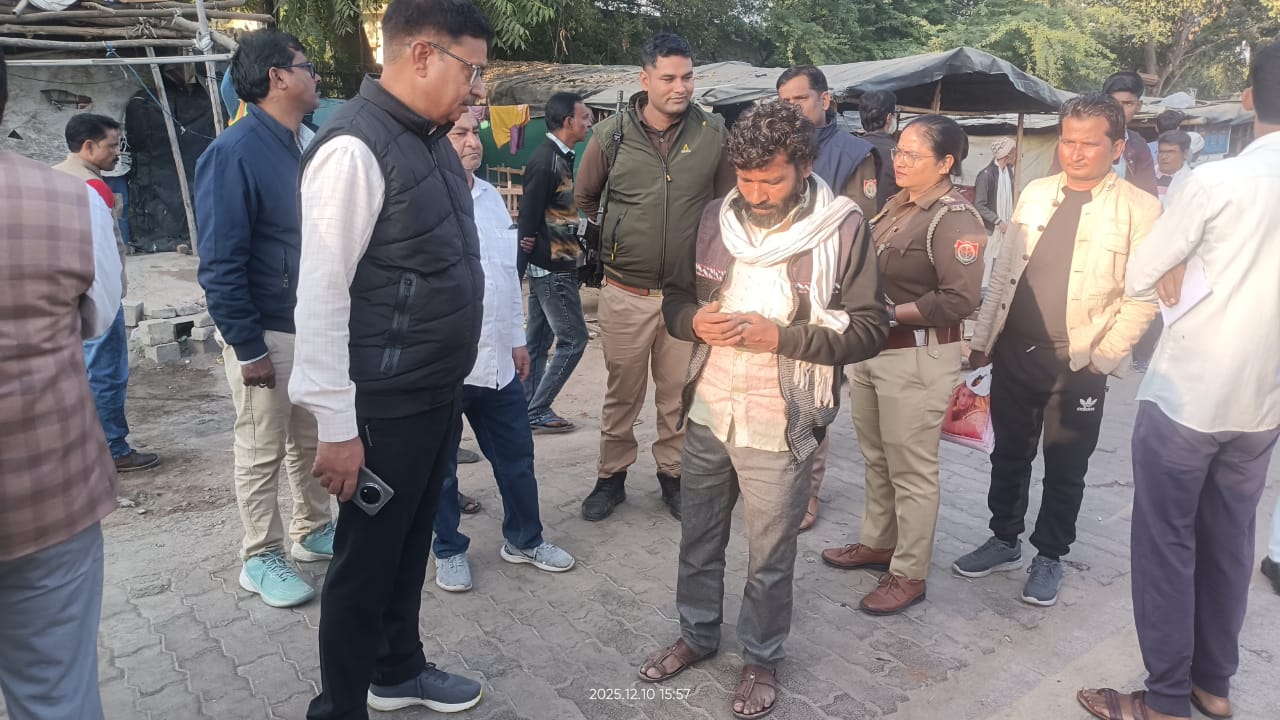 पटेल चौराहे से इंदिरा स्टेडियम तक चला अतिक्रमण हटाओ अभियान