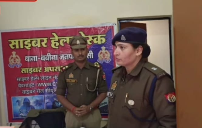 एसपी सिटी प्रीति सिंह ने बबीना थाने का किया वार्षिक निरीक्षण