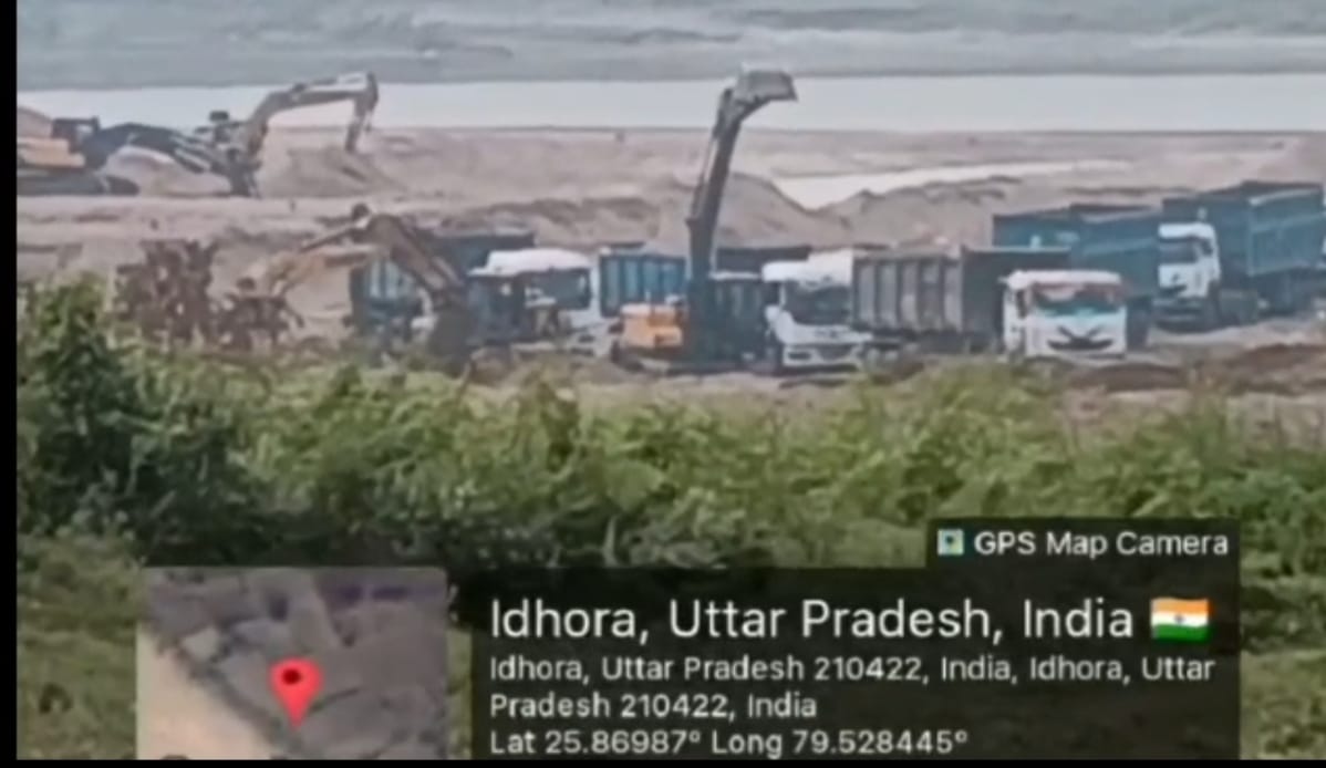 सरीला इछौरा झिटकिरी मोरम खं- 25/9 में आदेशों की उड़ाई जा रही हैं खुलेआम धज्जियाँ