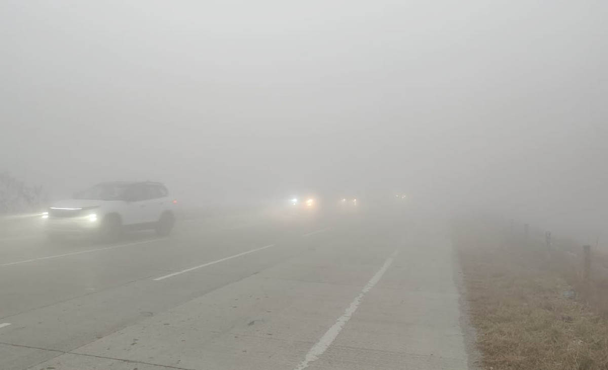 गुरूवार को सूर्य देवता ने नहीं दिए दर्शन, चलती रही सर्द हवा