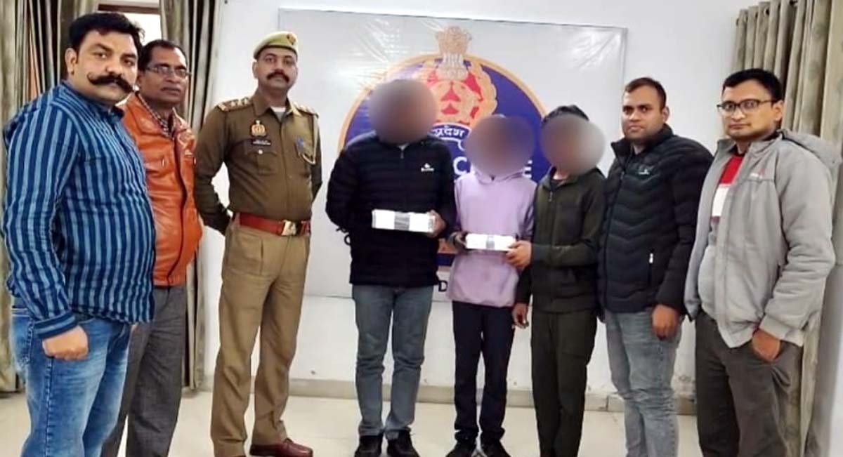 दो पीओएस एजेंट समेत अंतर्राज्यीय गिरोह के तीन अभियुक्त गिरफ्तार