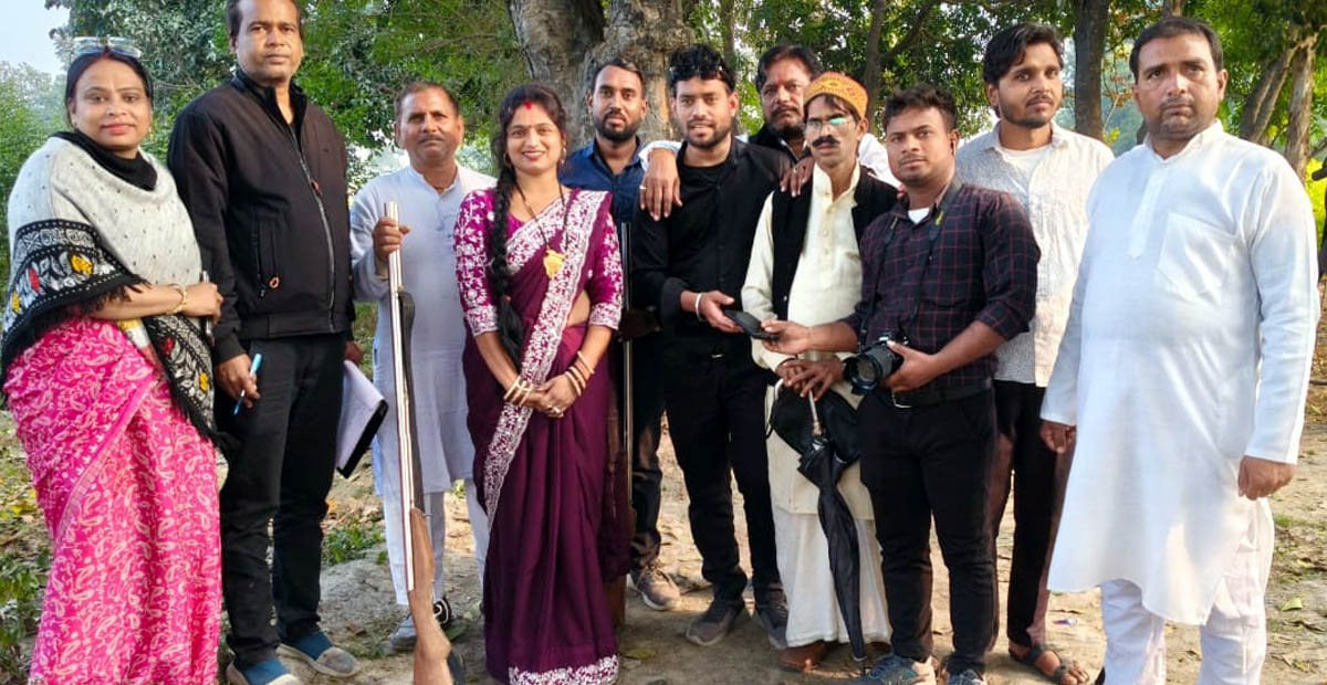  एनजे फिल्म प्रोडक्शन की अवधी फिल्म दंश की शूटिंग पूरी