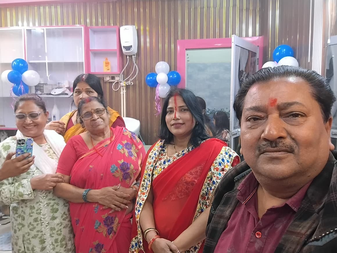 मे फेयर लेडीज सैलून ब्यूटी पार्लर का हुआ भव्य शुभारम्भ