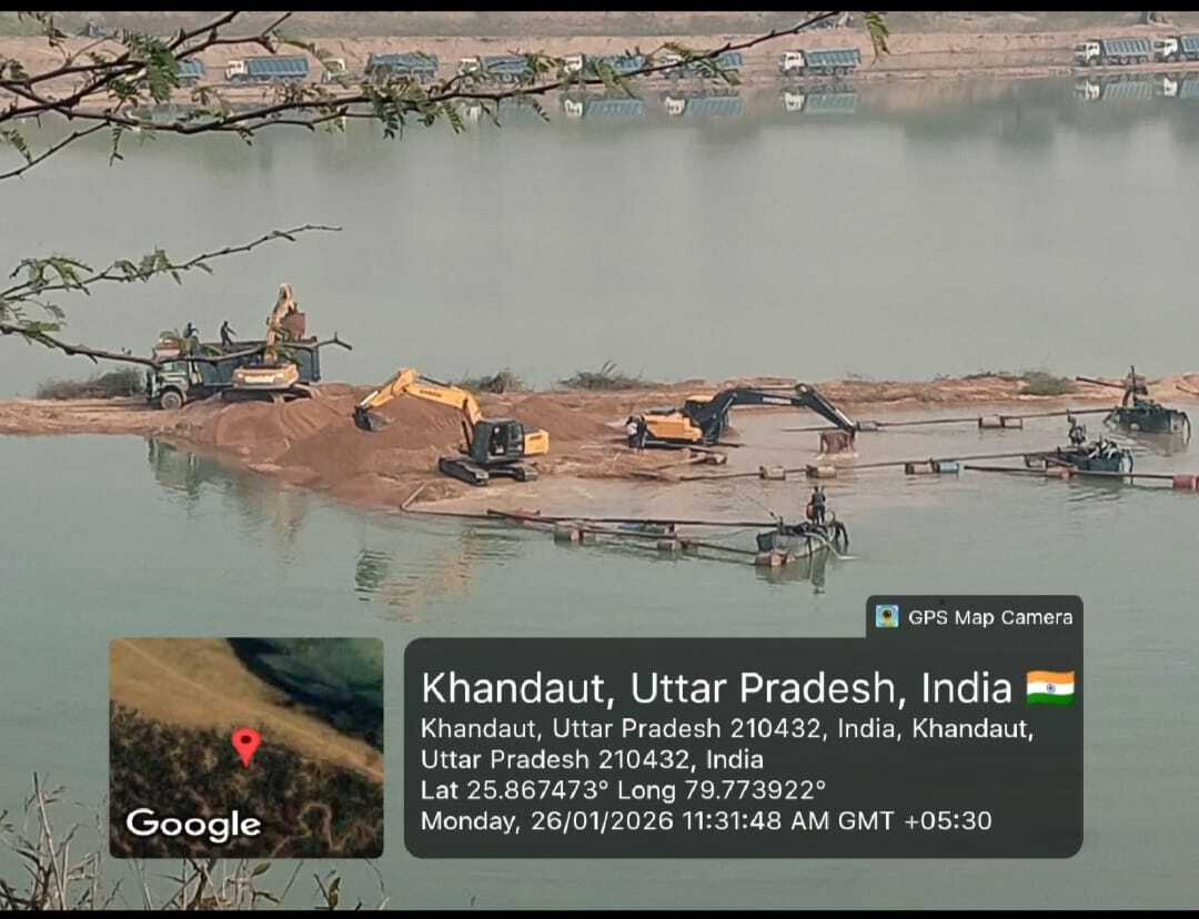 प्रशासन की चुप्पी और मौरंग माफियाओं की मनमानी 