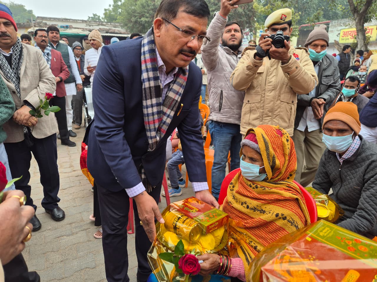 टीबी मुक्त भारत की दिशा में बड़ा कदम, 25 क्षय रोगियों को मिला पोषण आहार