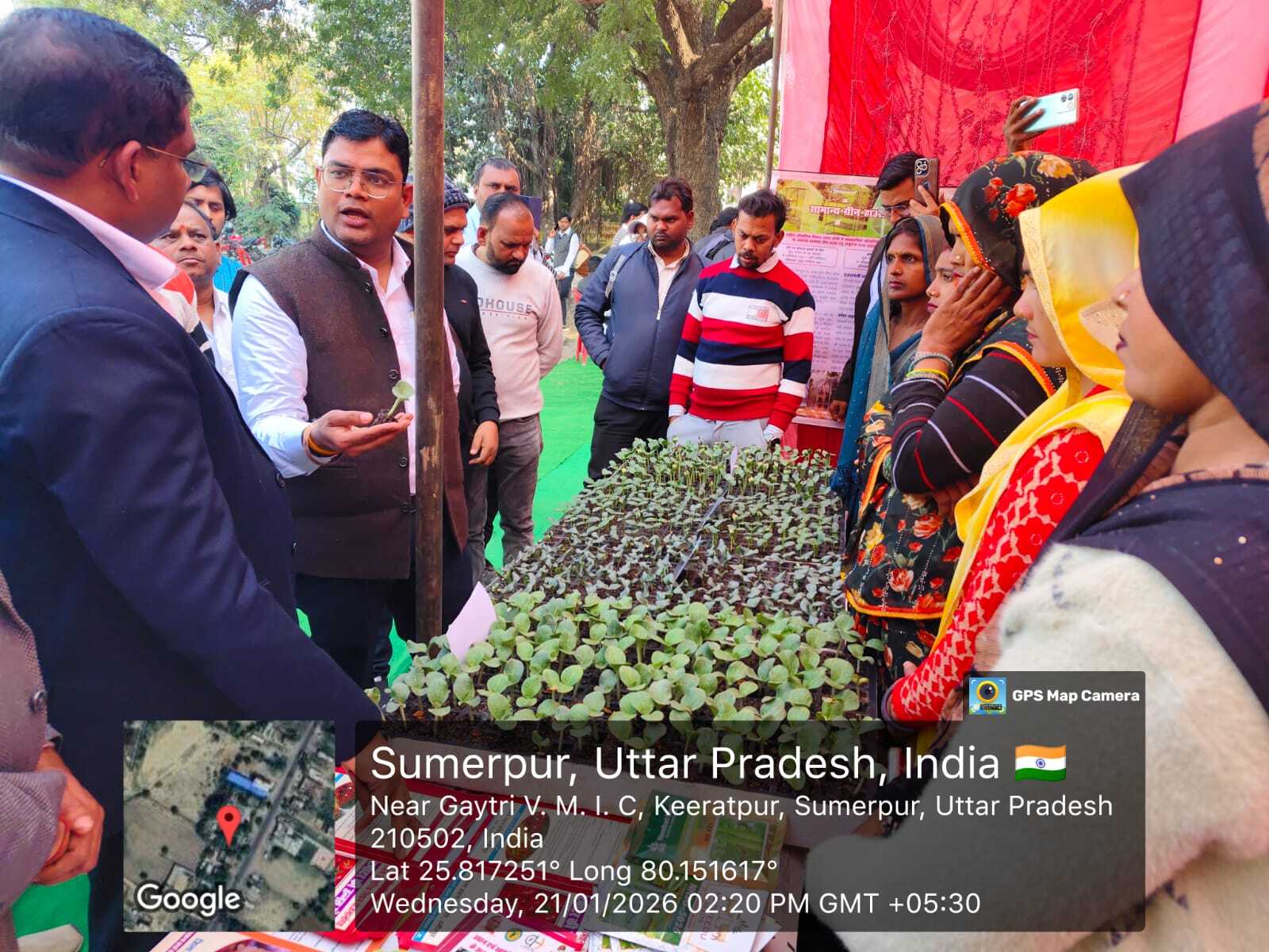 सुमेरपुर में उद्यान विभाग द्वारा एक दिवसीय कृषक प्रशिक्षण का आयोजन