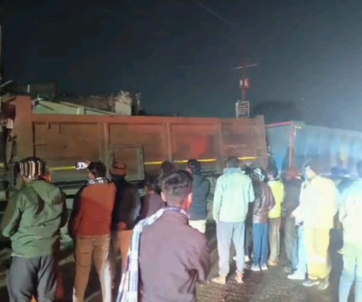 सुमेरपुर में भीषण सड़क हादसा,दो ट्रकों की जोरदार भिड़ंत, चालक की मौत