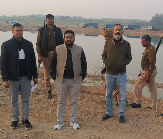 अवैध खनन की खबरों का प्रशासन ने किया खंडन, संयुक्त जांच में नहीं मिला कोई साक्ष्य