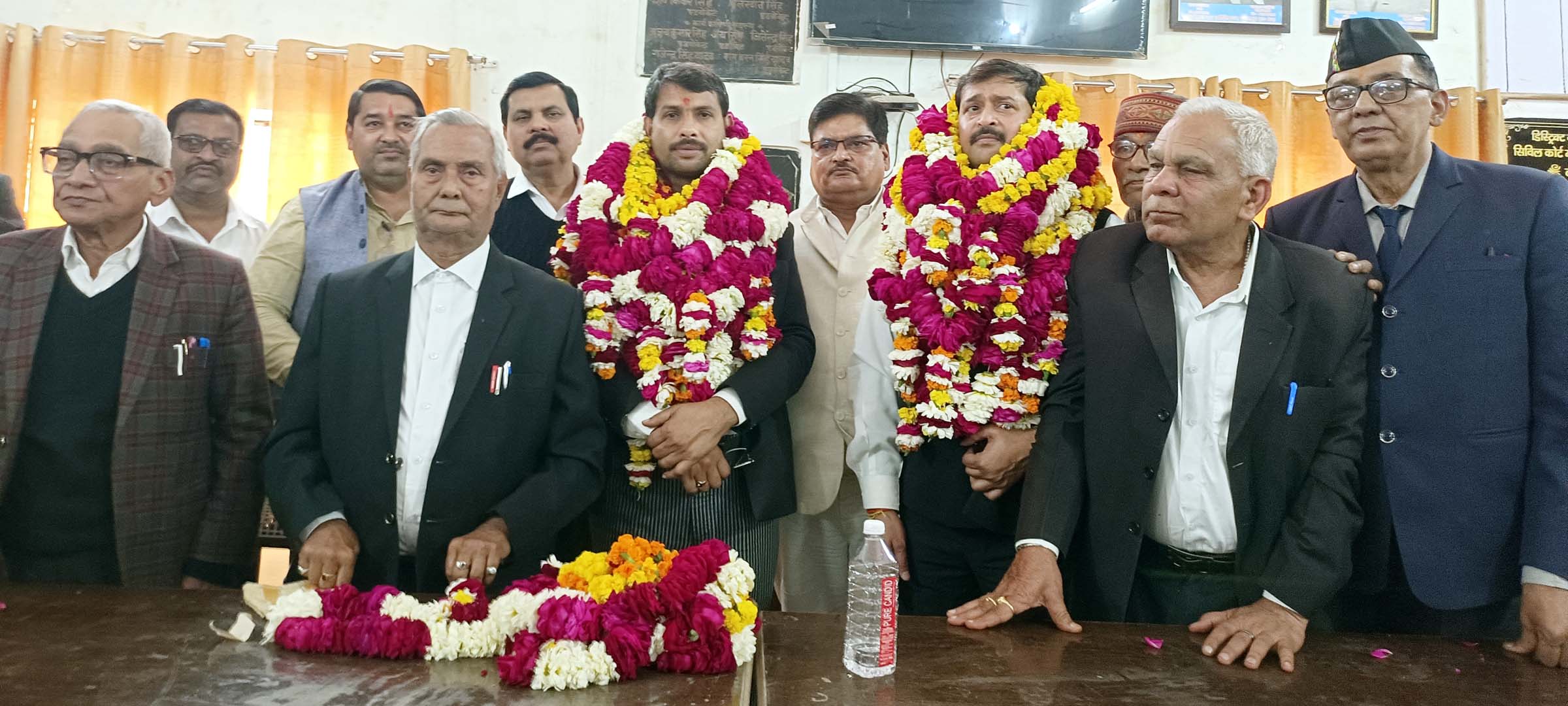 आदर्श अधिवक्ता संगठन के अध्यक्ष व महामंत्री पद के प्रत्याशी घोषित