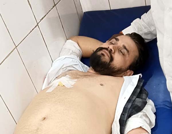 विवाह समारोह में चली गोली से युवक घायल,सीएचसी में भर्ती घायल