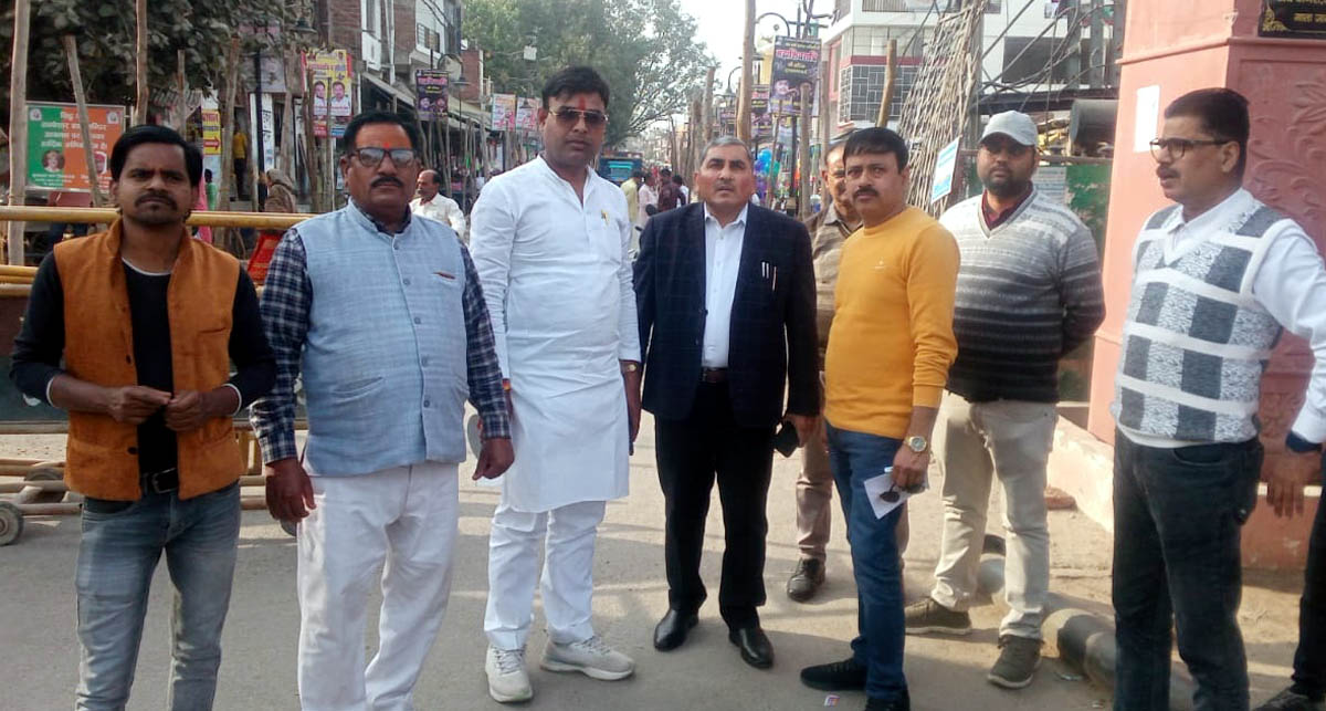 महाशिवरात्रि पर्व पर मंदिर के पीछे मैदान में लगेगा मेला, पार्किंग की होगी व्यवस्था