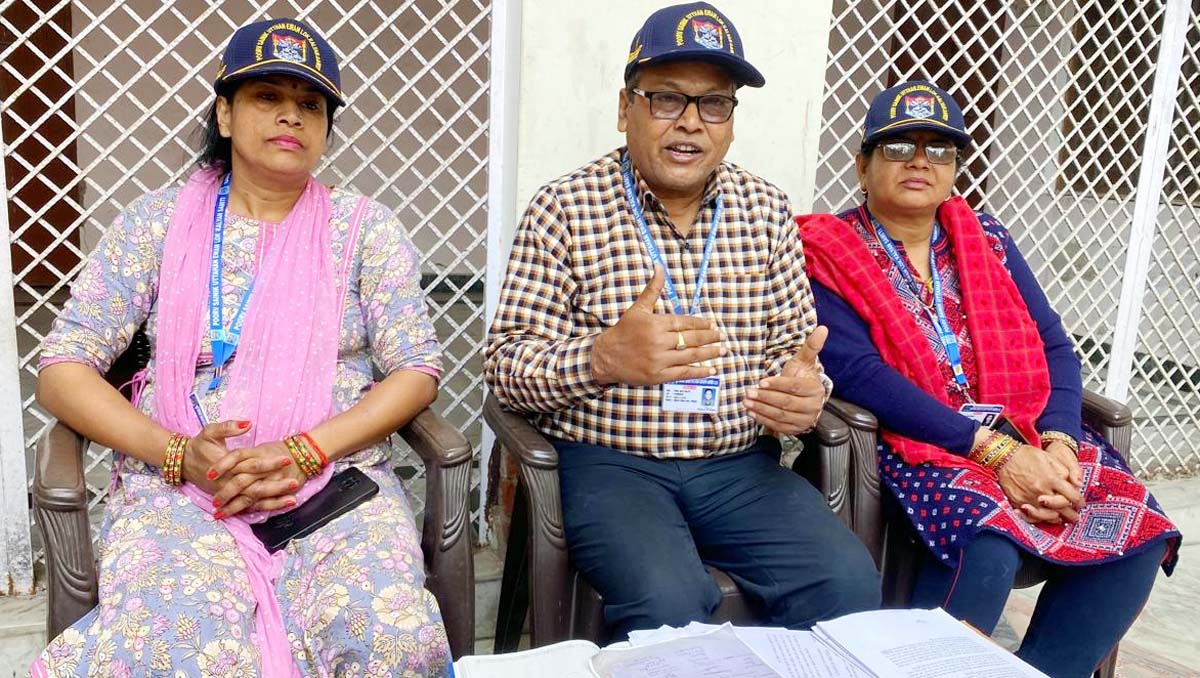 समिति ने उठाए सवाल, भ्रष्टाचार के मढ़े आरोप,पूर्व सैनिकों का पॉलीक्लिनिक भवन