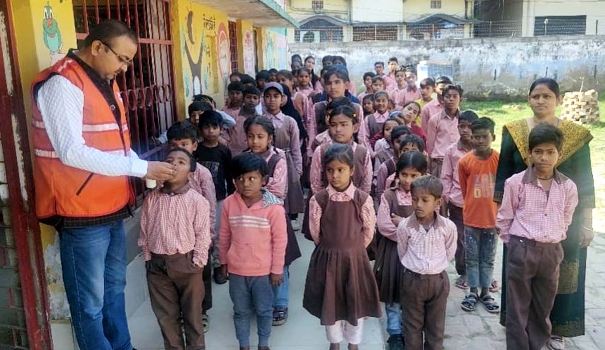 260 बच्चों को दी होम्योपैथिक औषधि, चलाया चिकनपॉक्स बचाव अभियान