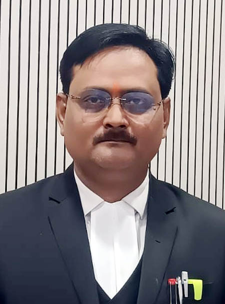  आदर्श अधिवक्ता संगठन महामंत्री पद के उम्मीदवार बने पीयूष पाण्डेय