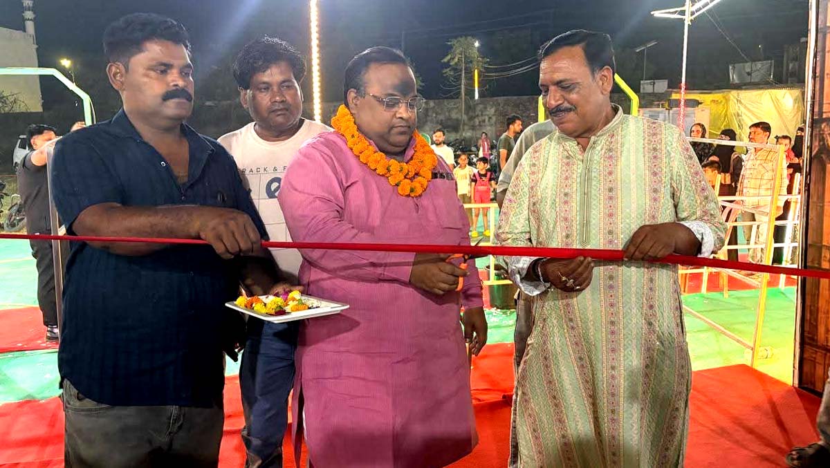 भाजपा जिलाध्यक्ष ने शिल्प महोत्सव का किया उद्घाटन