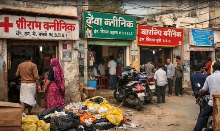 बिना बायोमेडिकल पंजीकरण संचालित हो रहे निजी क्लीनिक