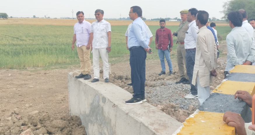 नून नदी क्षेत्र में डीएम का औचक निरीक्षण, लापरवाही पर जताई कड़ी नाराजगी