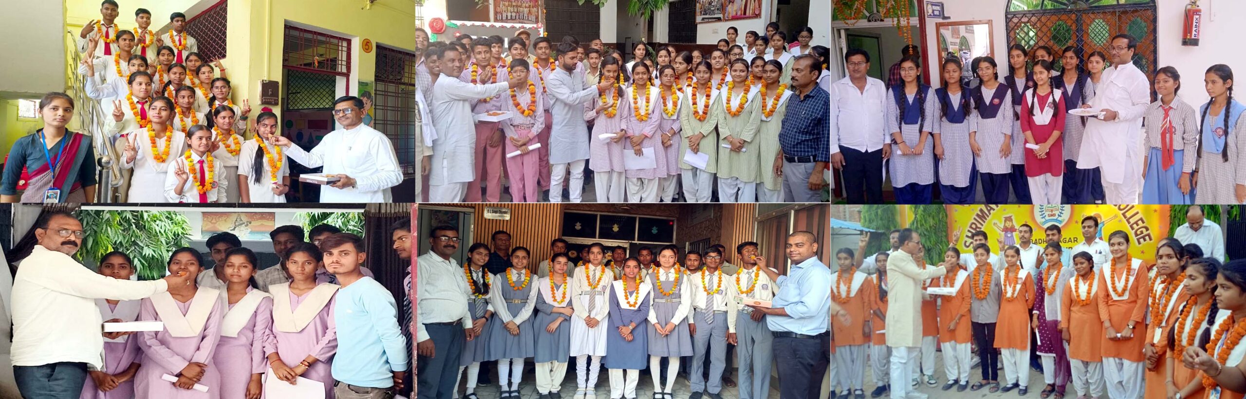  बोर्ड परीक्षा परिणाम देखते ही खुशी से झूम उठे छात्र-छात्राएं