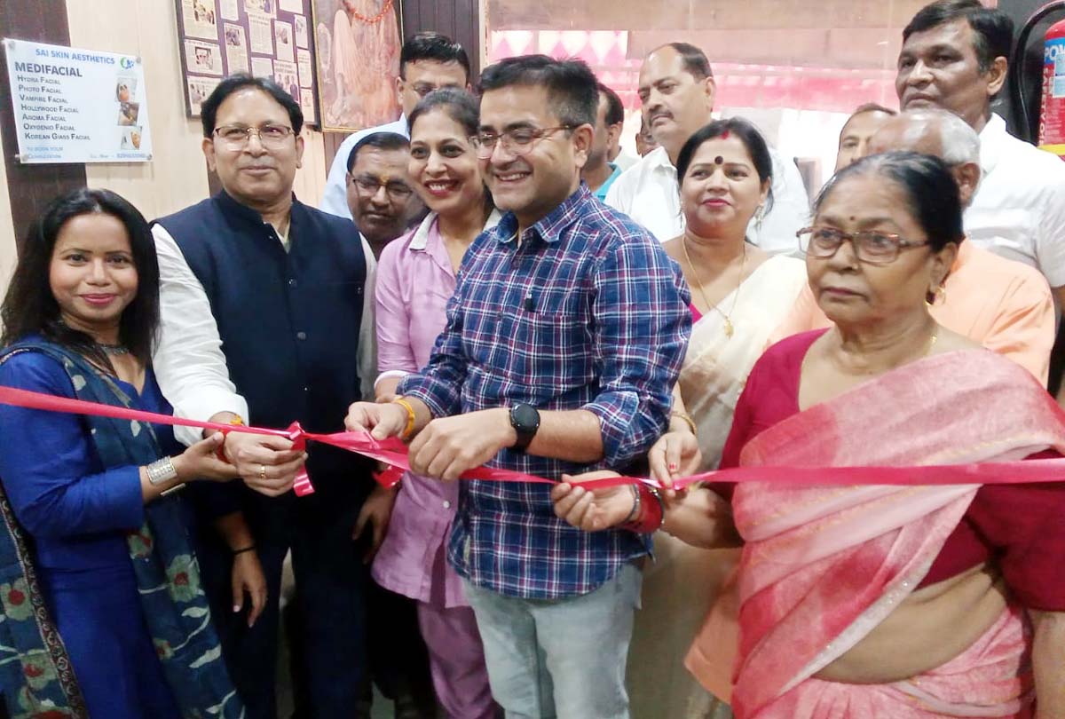 सांई डेंटल हास्पिटल में सीबी सीटी स्कैन मशीन का उद्घाटन