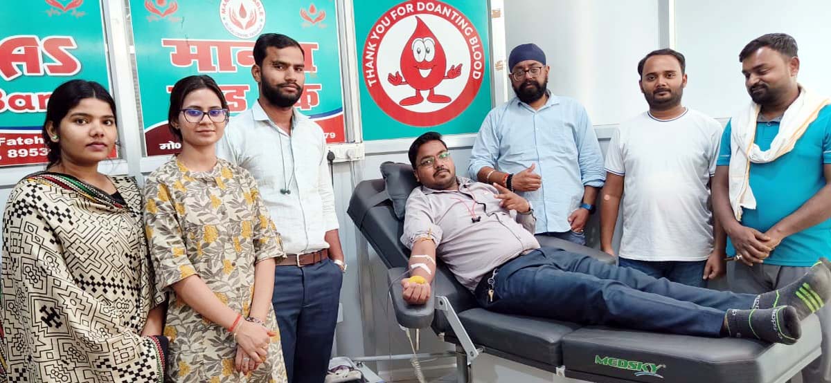 पहलगाम हमले की बरसी पर पांच ने किया रक्तदान