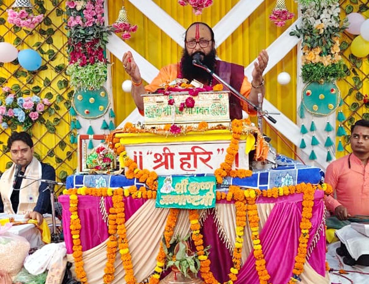 श्रीमद्भागवत कथा में श्रीकृष्ण जन्म एवं नंदोत्सव का वर्णन