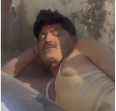 VIP ड्यूटी में दरोगा शराब के नशे में सड़क पर गिरे, निलंबित