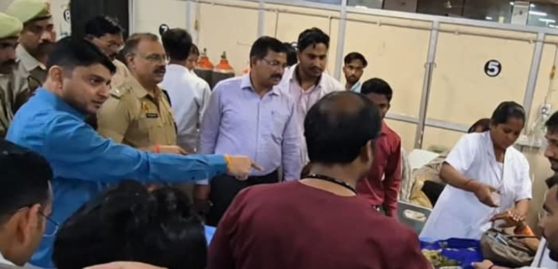 डीएम-एसपी की त्वरित मौजूदगी: घायलों के इलाज को मिली रफ्तार