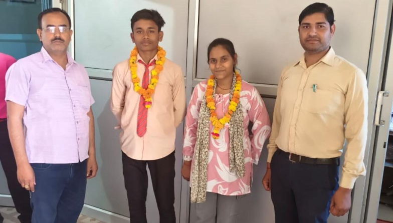 सेंट वीएन इंटर कॉलेज में मेधावियों का सम्मान, अंजली सिंह बनीं टॉपर