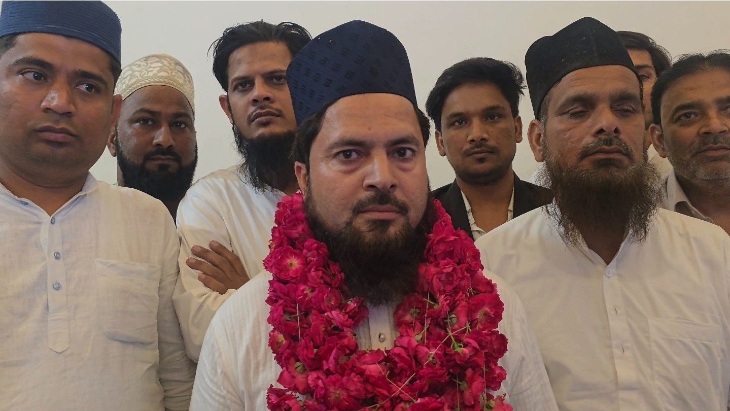 मुफ्ती हज़रत “शाहबुद्दीन” को कज़िये शहर तख़लीक़ किए जाने पर अवाम ने किया इस्तकबाल